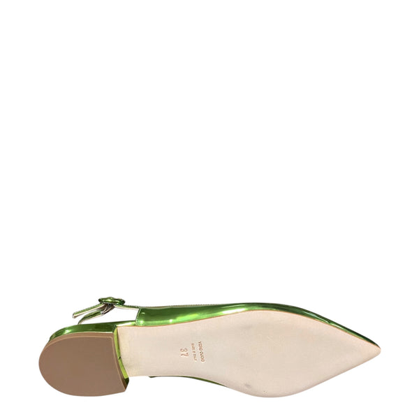 Fabio Rusconi patent green flat