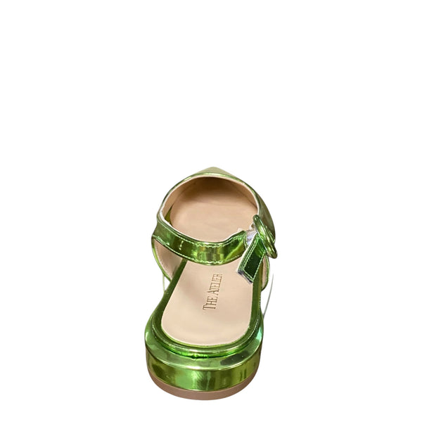 Fabio Rusconi patent green flat