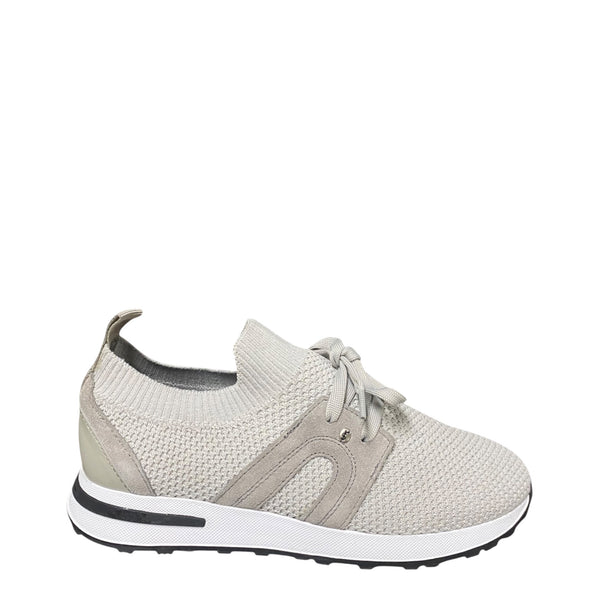 Roberto Serpentini White knitted sneaker 3220