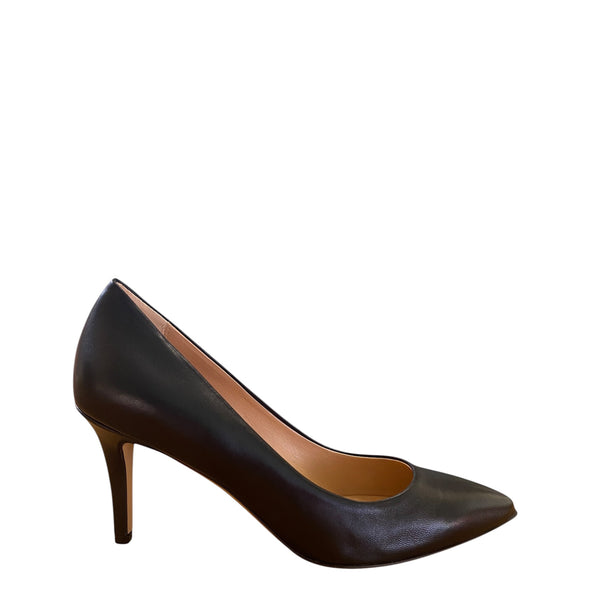 Stefano Stefani leather Black heel pump  5401S