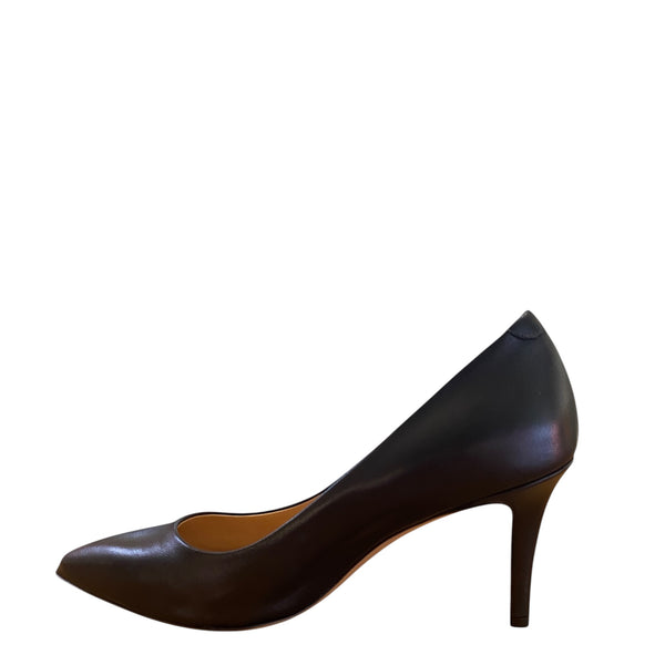 Stefano Stefani leather Black heel pump  5401S