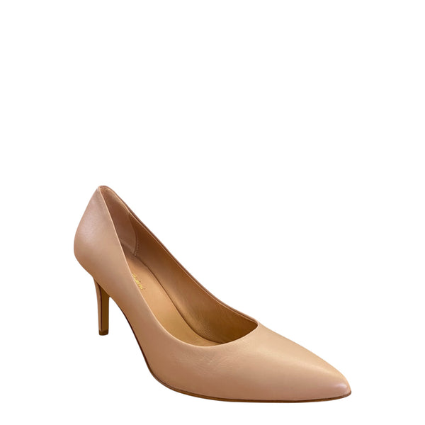 Stefano Stefani patent beige heel 5401-S