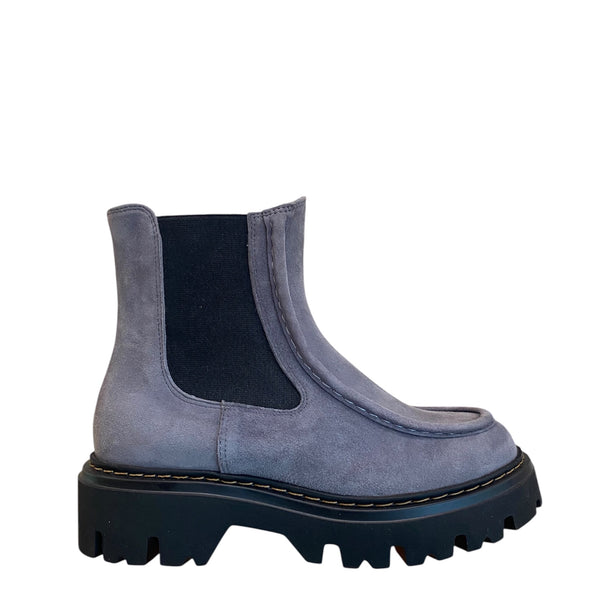 Bruglia Grey suede boot 9176