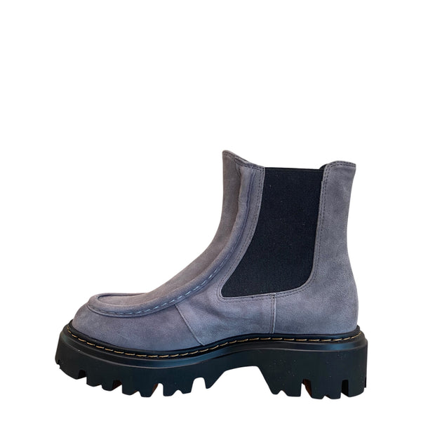 Bruglia Grey suede boot 9176