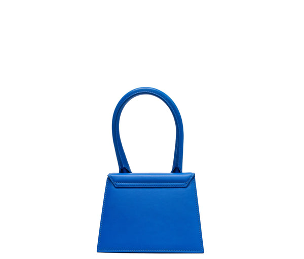 Jacquemus Women's Le Chiquito Blue Leather Bag 30% OFF