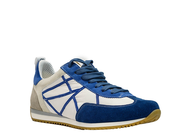 L4K3 Men's Blue on Blue Sneakers B79