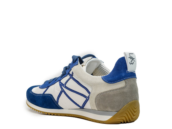 L4K3 Men's Blue on Blue Sneakers B79