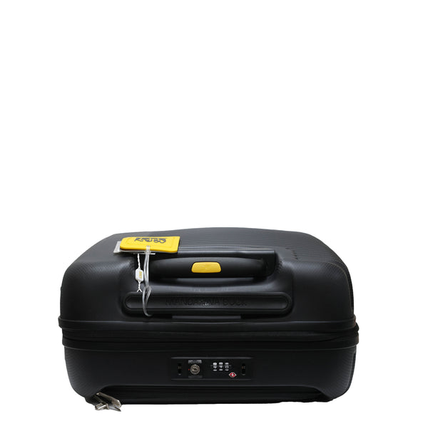 Mandarina Duck Black Cabin Wheeled Trolly Luggage P10UFV01651