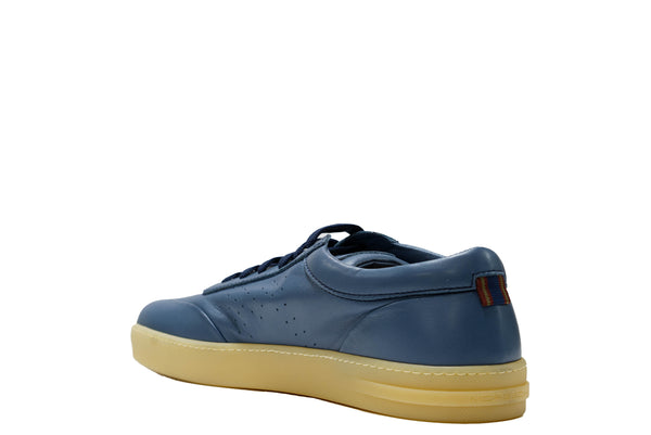 Moreschi Men's Blue Marine Leather Sneaker 44428