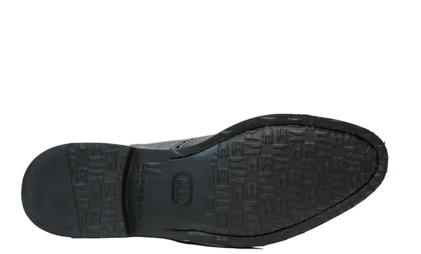 Moreschi Men's Black Leather Detail Pull On Boot 44176