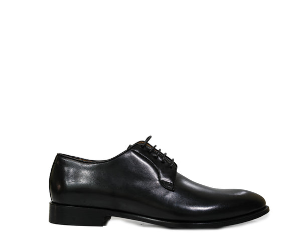 Stefano Stefani Men's Black Vitello 5 Lace Up Shoe 10800I24 40% off