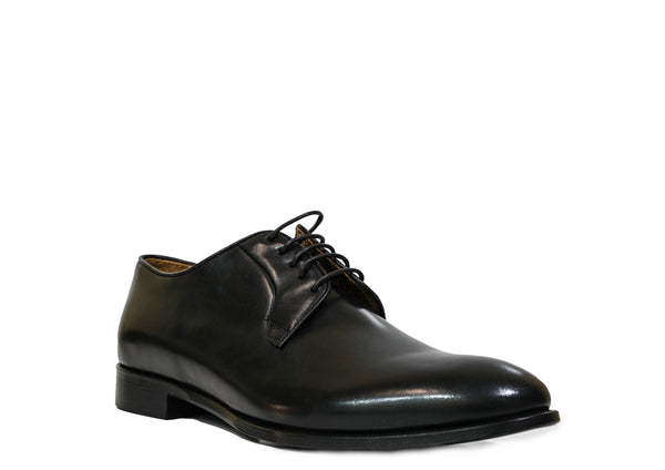 Stefano Stefani Men's Black Vitello 5 Lace Up Shoe 10800I24 40% off