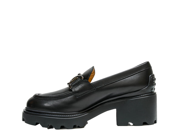 Tod's Women's Black Leather Slip On XW08D0HR40  New Arrival 40% OFF