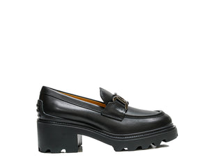 Tod's Women's Black Leather Slip On XW08D0HR40  New Arrival 40% OFF