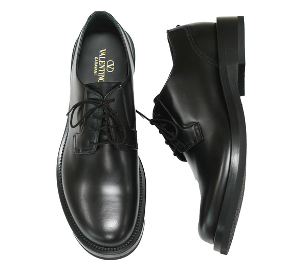 Valentino Garavani Men's Black Derby Lace Up 2Y0S0H04 - 40% off