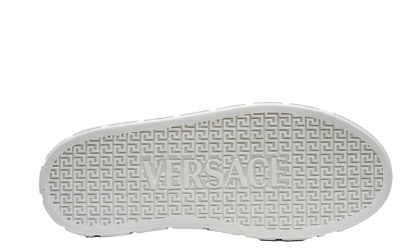 Versace Women's White & Sand Sneaker 1013568   20% OFF