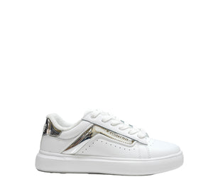 Versace Jeans Women's White & Silver Sneaker 73VASL3 - 30% OFF