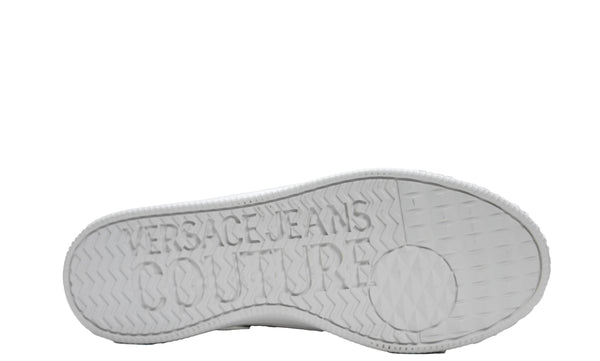 Versace Jeans Women's White & Gold Sneakers 74VA3