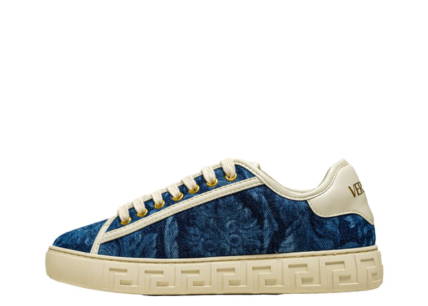 Versace Women's Denim Sneaker 1013568 - 30% OFF