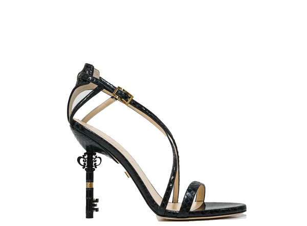 Revolver Requeen Women's Black Key Sandal ROOM109