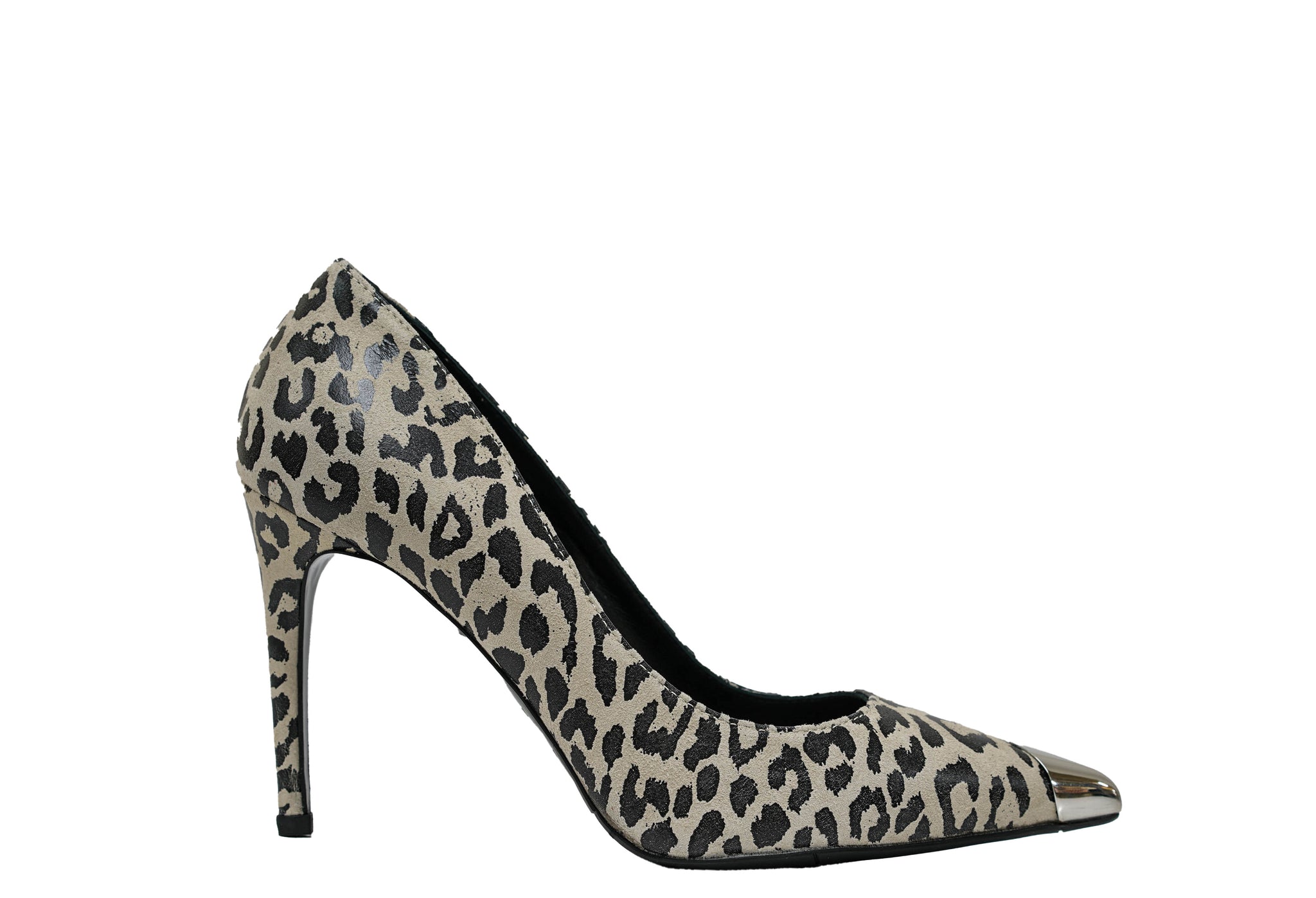 Bruglia Women’s Leopard Print Leather Pump 8976