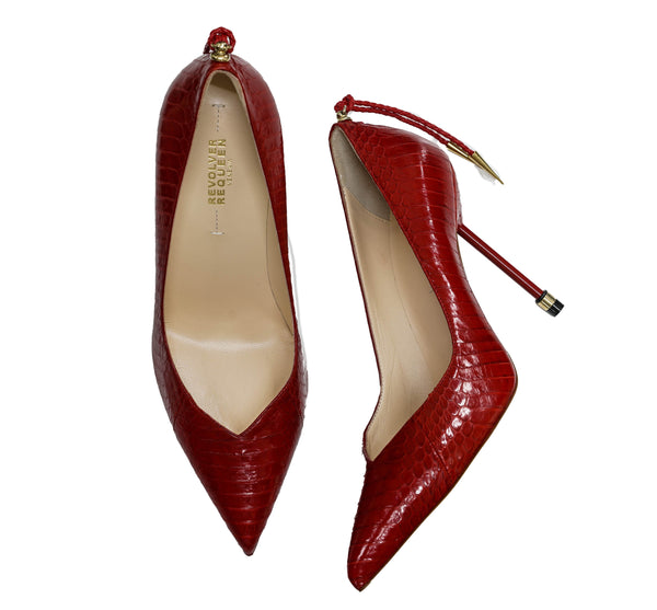 Revolver Requeen Women's Red Shoe ROOM313