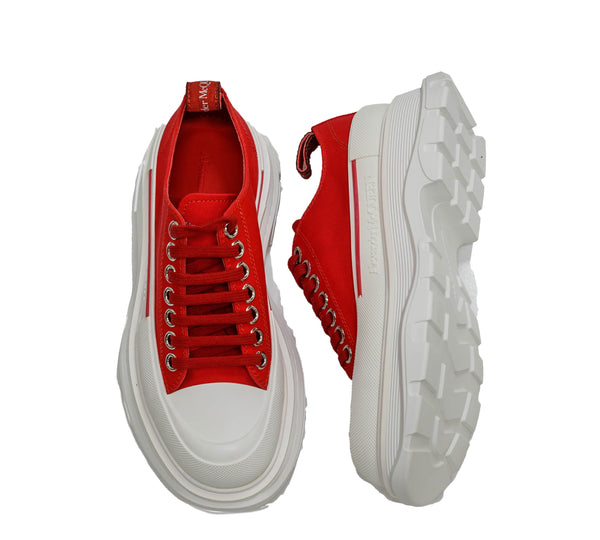 Alexander McQueen Women's Red Sneaker 611705