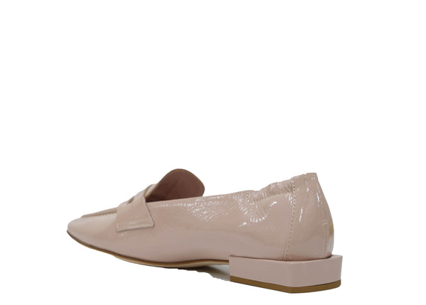 Bruglia Women’s Nude Patent Loafer 8584