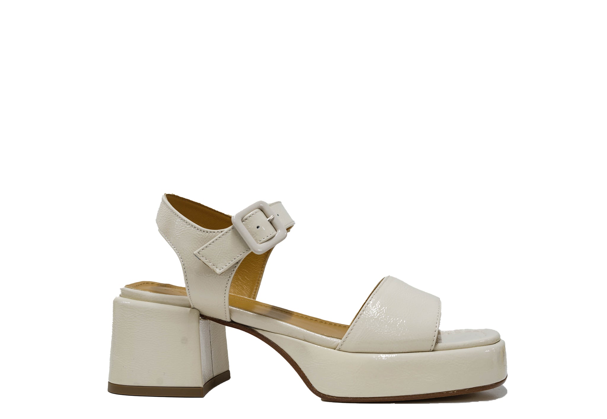 Fabio Rusconi Women’s Off White Leather Sandals Trudy 1547