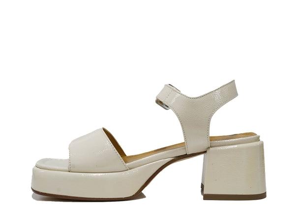 Fabio Rusconi Women’s Off White Leather Sandals Trudy 1547