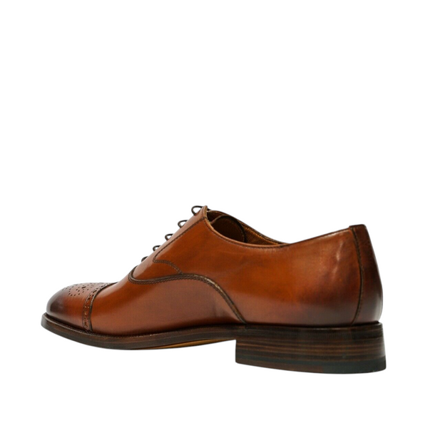 Moreschi Men's Tan Detail Lace Up 042923 40% OFF