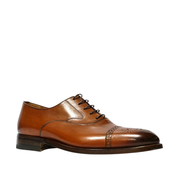 Moreschi Men's Tan Detail Lace Up 042923 40% OFF
