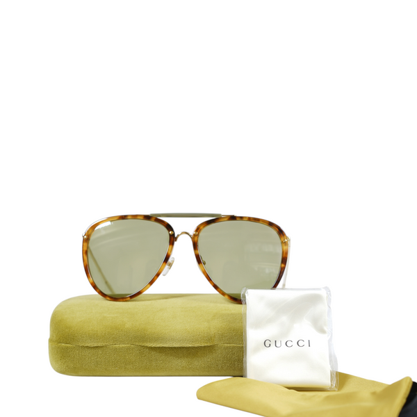 Gucci Tortoise Sunglasses GG0672S 003