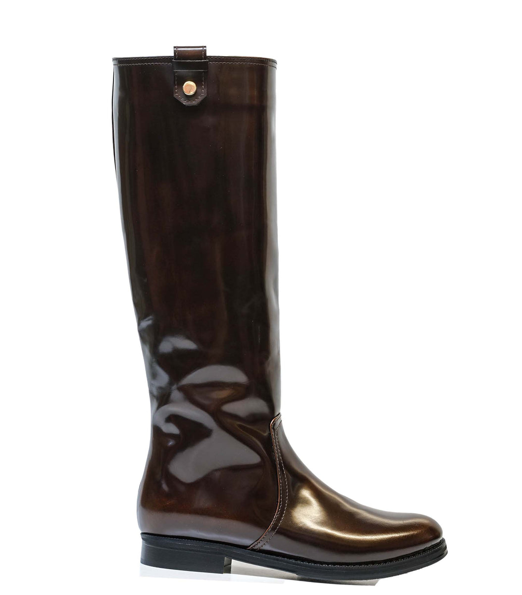Stefano Stefani Women's Leather Tabacco Spazz Riding Boots 4866 – Luisa ...