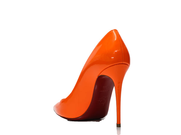 Christian Louboutin Women's Fluro Orange Pump Kate - Last Size 36.5EU