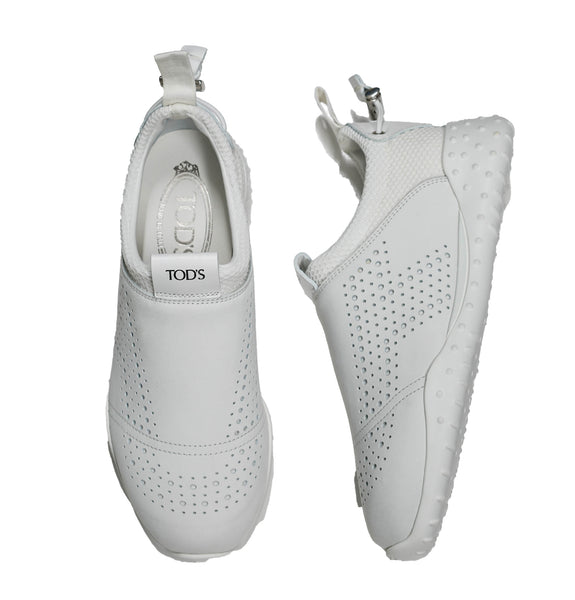Tod's Women's White Dot Sneaker 14BOBF40