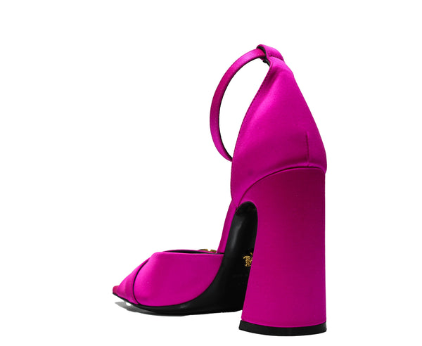 Versace Women's Pink Logo Sandal 1008212 - 37.5 Last Size