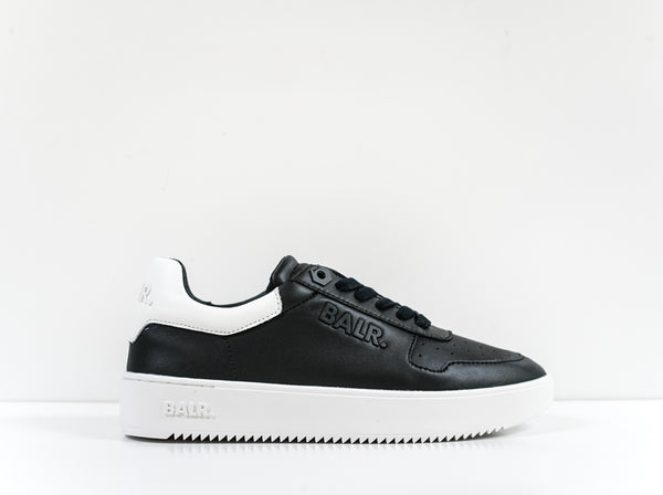 BALR. Black Leather Logo Sneakers - 39 EU Last Size