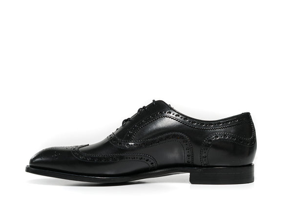 Barker Black Men's Leather Black Archdale Lace Up Shoe