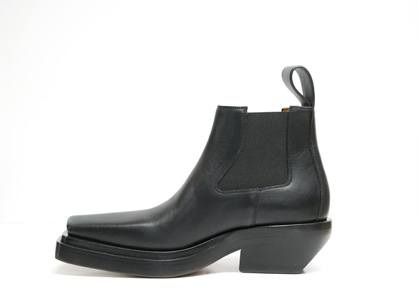 Bottega Veneta Black Women's Leather Ankle Boot 639830