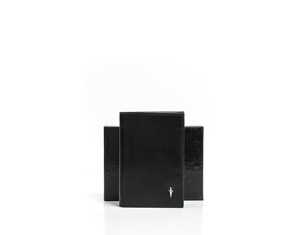 Cesare Paciotti Black Leather Men's Wallet PC107