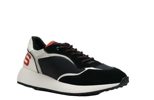 Cesare Paciotti 4US Men’s Black & Red Sneaker BB9020