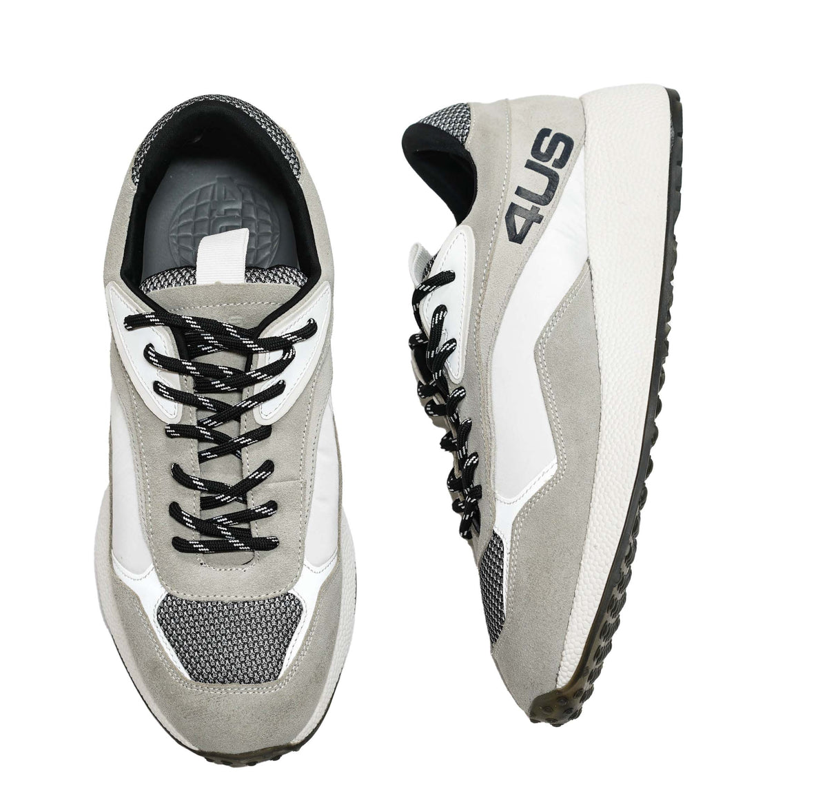 Cesare Paciotti 4US Men’s Palace Grey Sneaker BB9021 – Luisa Boutique
