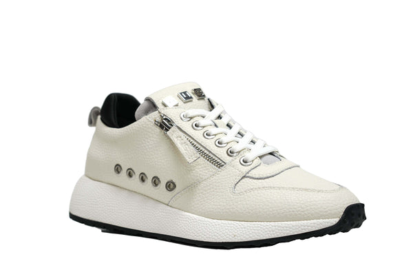 Cesare Paciotti 4US Men’s White Grain Sneaker BB9022