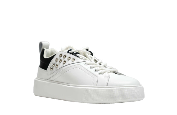 Cesare Paciotti 4US Women’s White Stud Sneaker BB7004