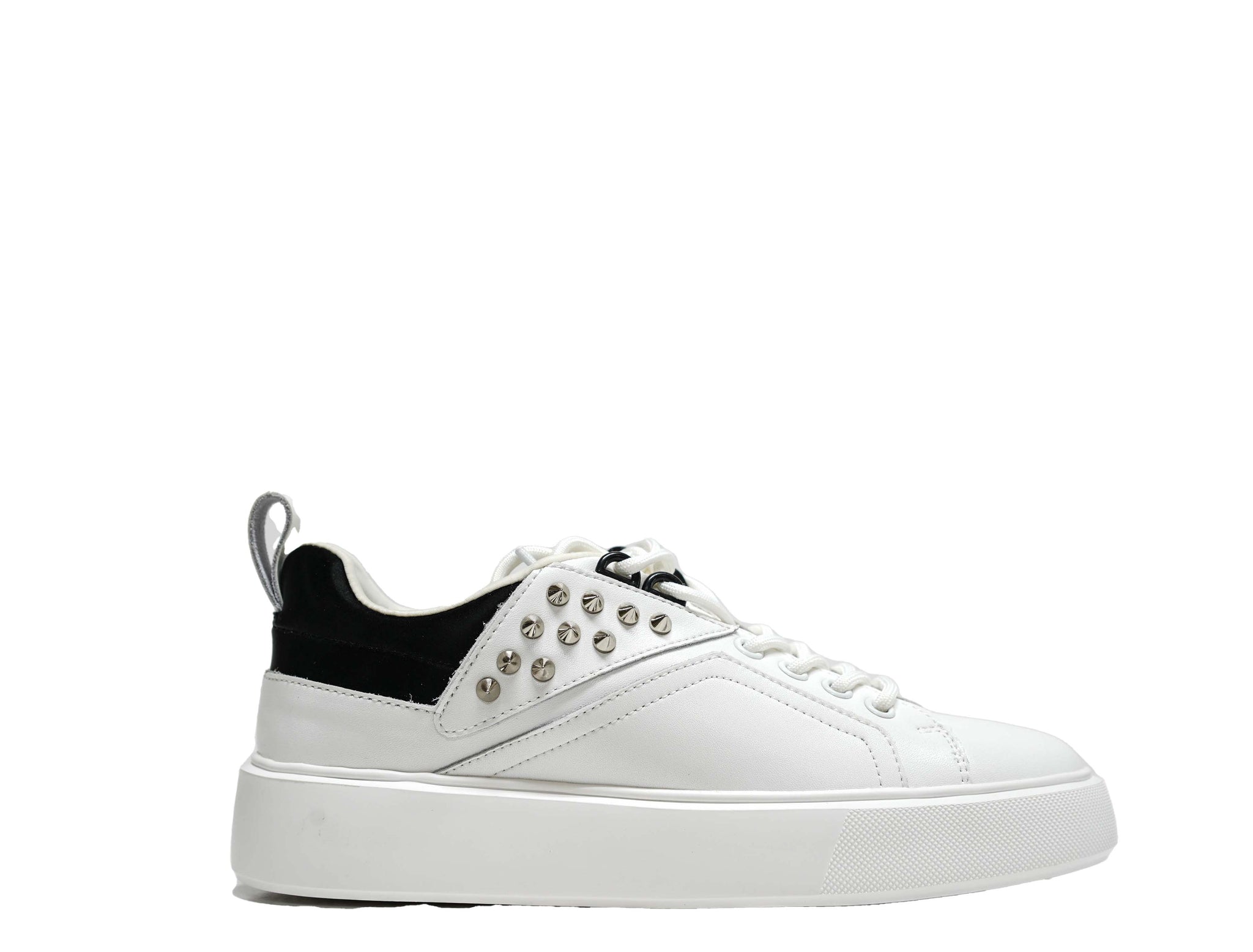 Cesare Paciotti 4US Women’s White Stud Sneaker BB7004