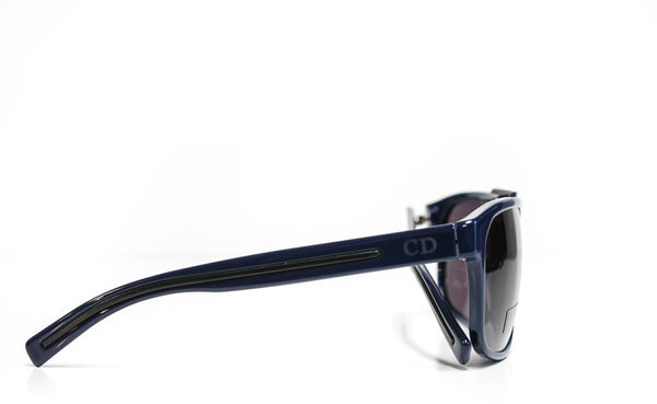 Dior Men's Black Tie 2 Blue Sunglasses NKT03A683S