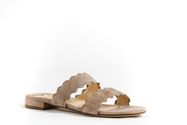 Fabio Rusconi Women's Antique Suede Flat Sandal S4841