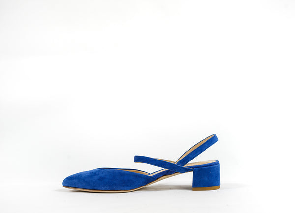 Fabio Rusconi Women's Blue Suede Shoe S4826 - 35 EU Last Size