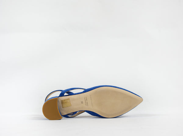 Fabio Rusconi Women's Blue Suede Shoe S4826 - 35 EU Last Size